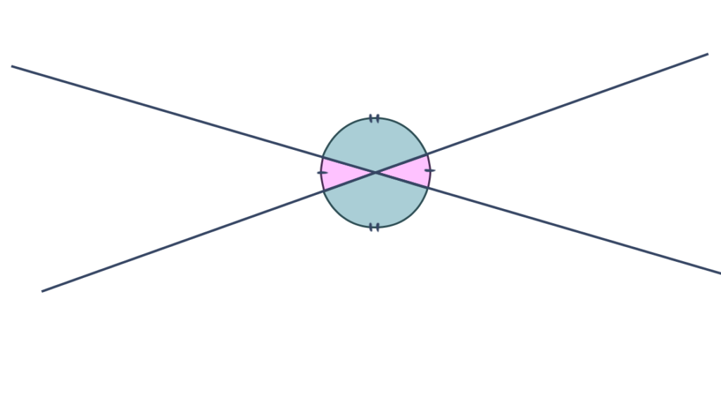 Image of vertical angles